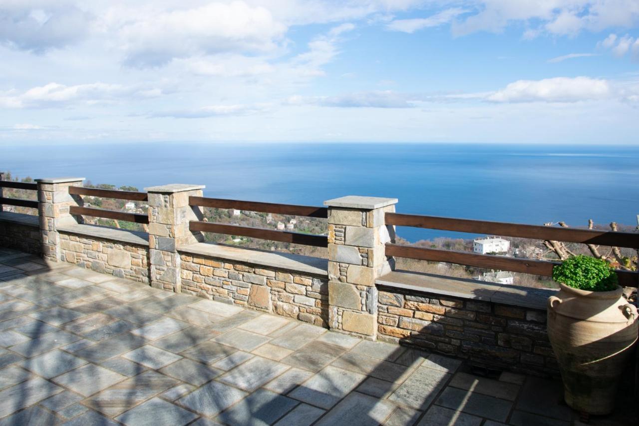 Θαλλώ Luxurious Villa Tsagarada Exteriér fotografie